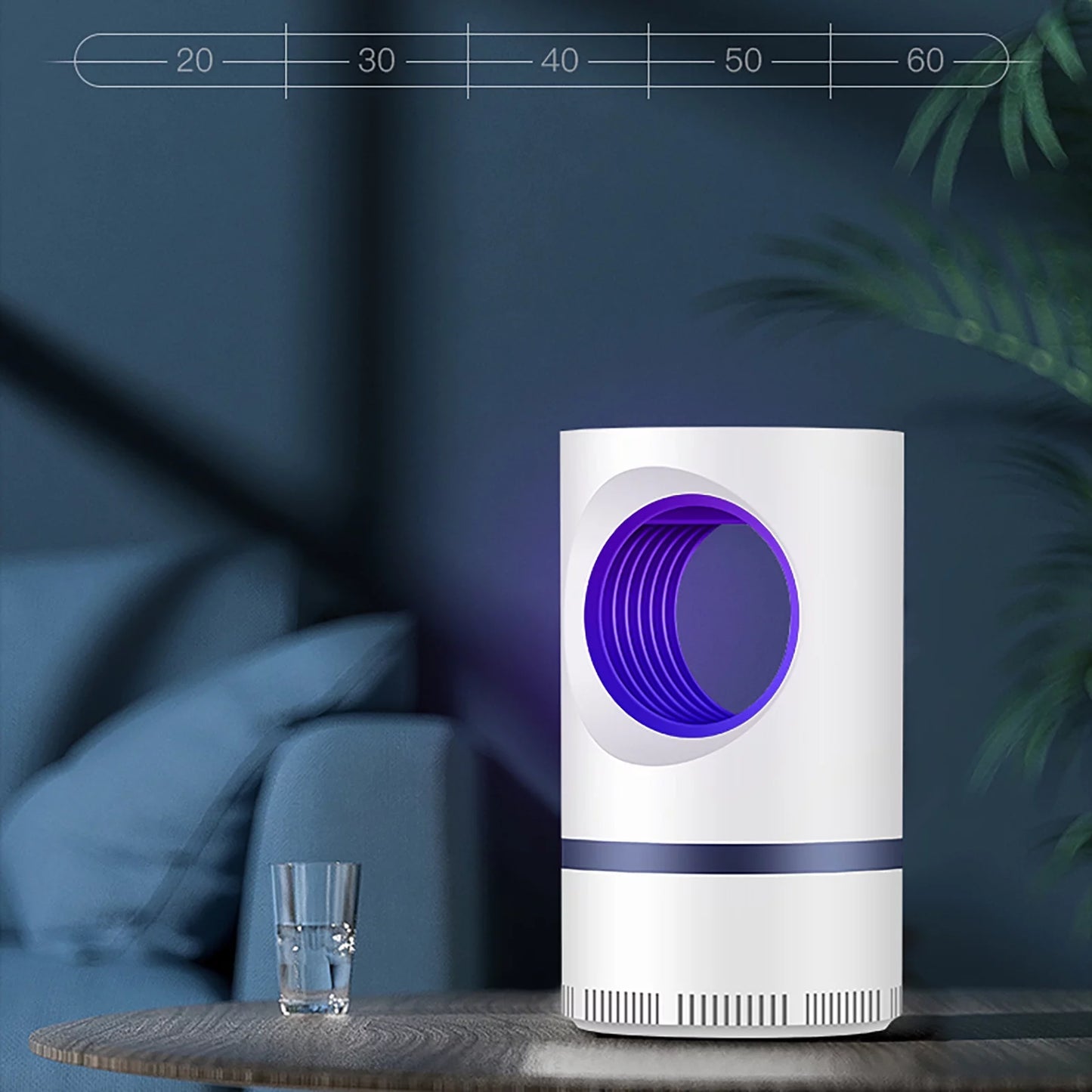 Verpetridure™ Silentzap Pro – Electric Mosquito Killer Lamp with Suction Trap for Indoor & Outdoor Protection