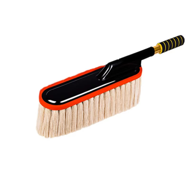 Autoglow™ Extendable Car Duster – Soft Bristle Non-Scratch Dust Remover for Car & Home Cleaning
